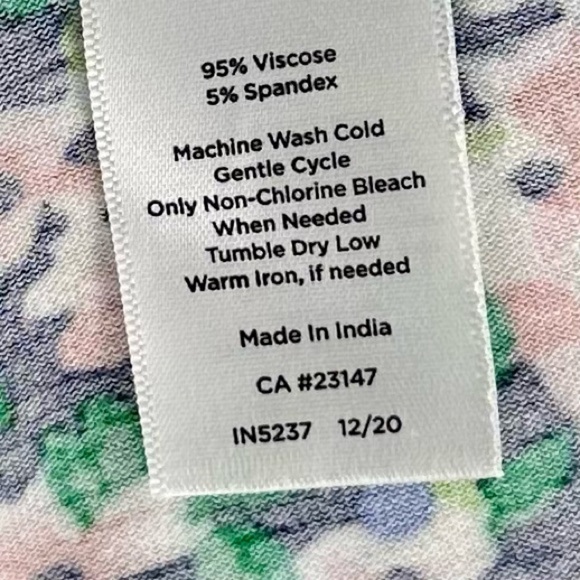 Talbots Green and White Ruffled High Low Maxi Skirt Size XS - Picture 10 of 12